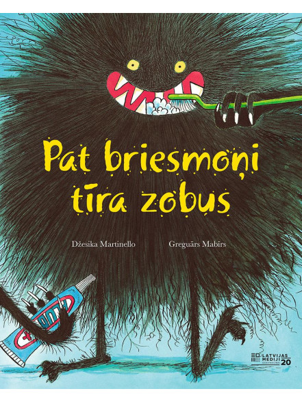 Pat briesmoņi tīra zobus Pat briesmoņi tīra zobus