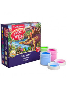 Guaša krāsas ErichKrauze NEON 9 krāsas