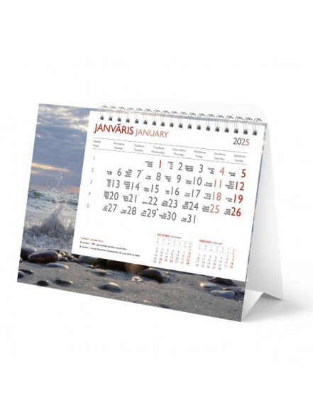 Galda kalendārs JODO MINI Jūra 2025