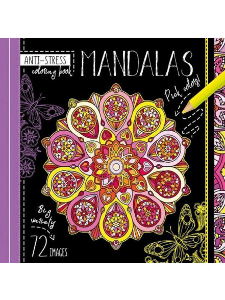 Krāsojamā grāmata FRESH 200*200 mm, 36 lp, Vilage