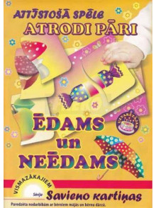 Atrodi pāri. Ēdams un neēdams  Atrodi pāri. Ēdams un neēdams
