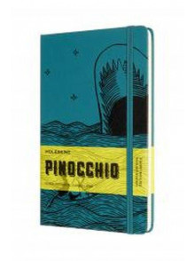 Piezīmju grāmata Moleskine PINOCCHIO, līniju, 13x21 cm, The Dogfish, Limited Edition