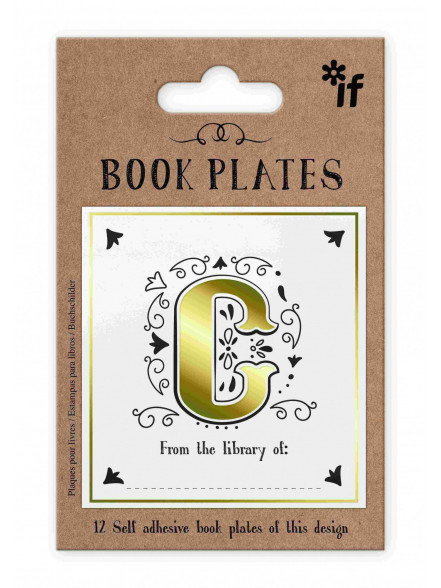 Uzlīmes - Letter Book Plates - C