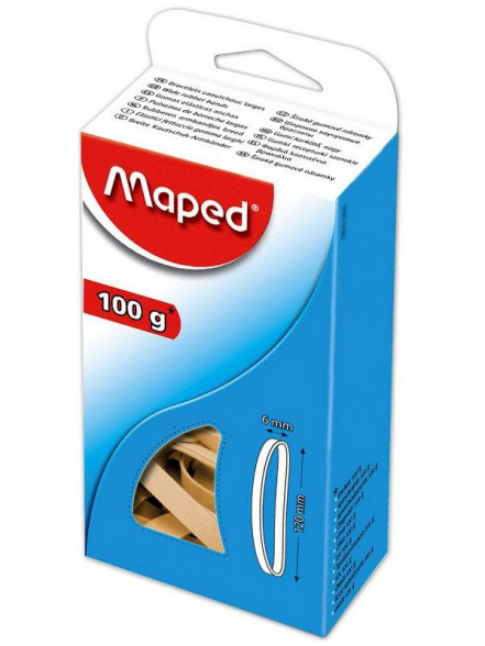 Naudas gumijas MAPED 120*6mm  100g        (351502)