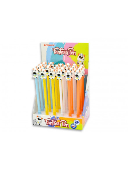 Pildspalva lodīšu 0.7mm, zila, Sunītis, Fantasy Penmante