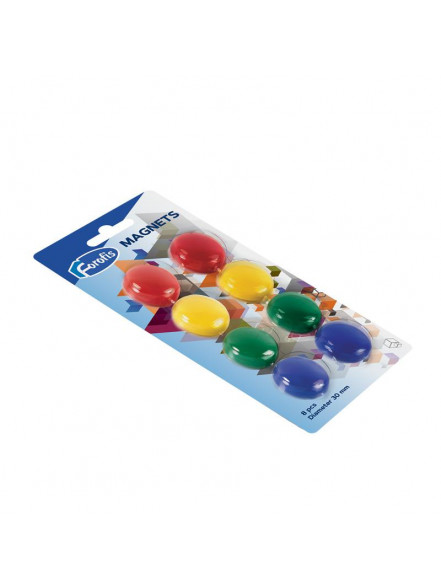 Magnēti FOROFIS d.30mm 8gab./blisters
