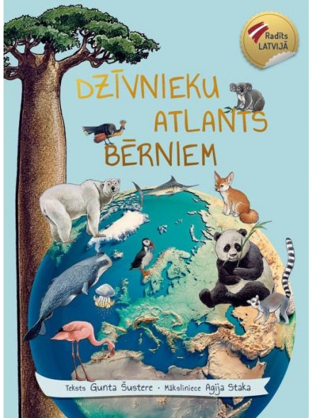 Dzīvnieku atlants bērniem