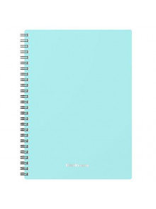 Klade ar spirāli un gumiju Erich Krause Pastel, Mint, rūt, A5/80