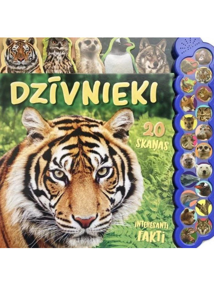 Dzīvnieki. Grāmata ar skaņu