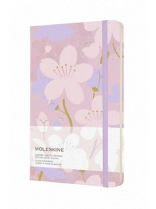 Piezīmju grāmata Moleskine SAKURA, baltas lapas, 13x21 cm, Limited Edition