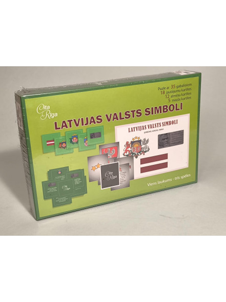 Galda spēle - Latvijas valsts simboli