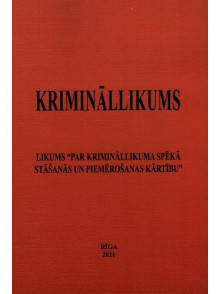 Krimināllikums 2021