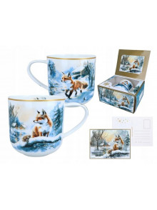 Krūzīte 500ml Carmani Winter Everywhere Foxes 219-9111