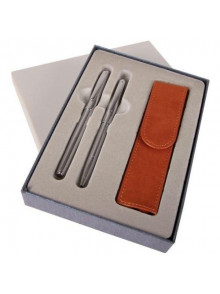 Tintes pildspalva + Lodīšu pildspalva MAESTRO CHROM ES kastē