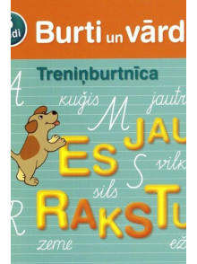 Treniņburtnīca. Burti un vārdi (6 gadi)