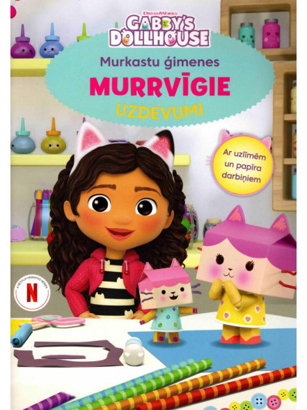 Gabby’s Dollhouse. Murkastu ģimenes MURRVĪGIE uzdevumi