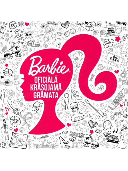 Barbie. Oficiālā krāsojamā grāmata