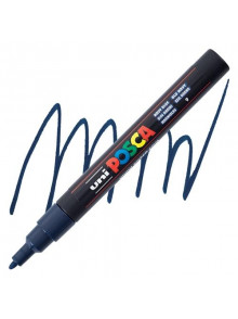 Marķieris ūdens bāzes UNI Posca PC-3M tumši zils (9)