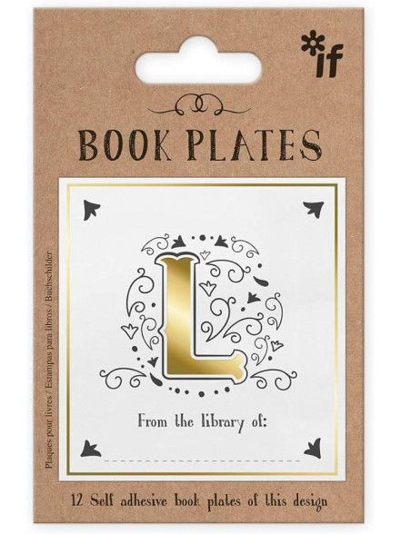 Uzlīmes - Letter Book Plates - L