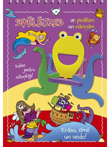 Spēlējies ar pirātiem un nāriņām. Krāso, zīmē un veido! Saliec jautru astoņkāju! Spēlējies ar pirātiem un nāriņām. Krāso, zīmē un veido! Saliec jautru astoņkāju!