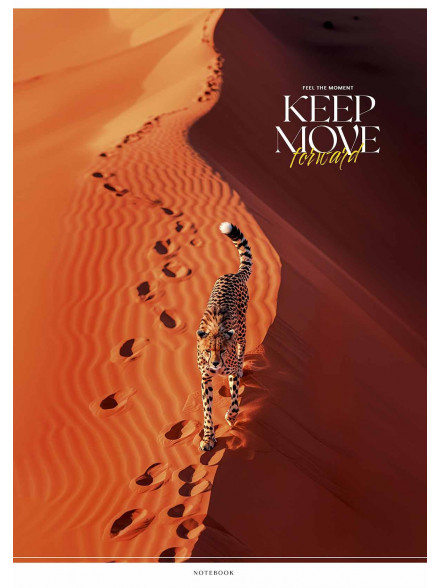 Klade mīksts vāks A4 40lp # glancēts lamināts Keep move 5261