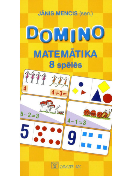 Domino. Matemātika 8 spēlēs Domino. Matemātika 8 spēlēs