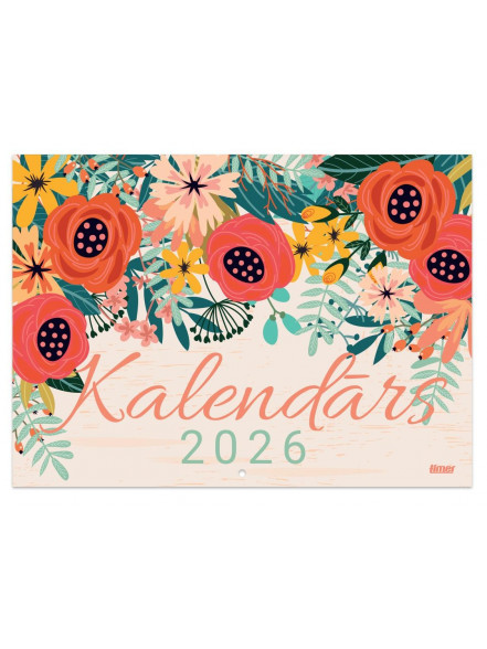 Kalendārs Color A4 2026