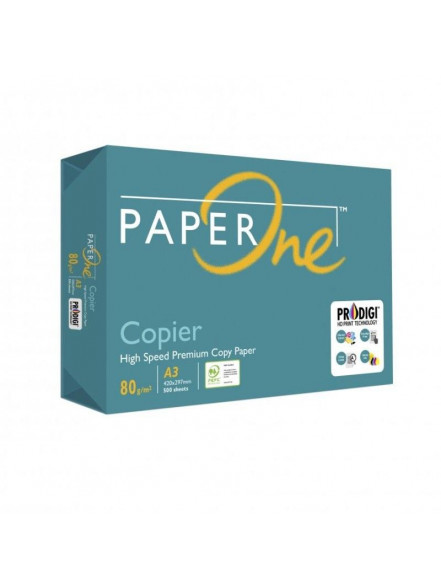Biroja papīrs 80 g., A3, 500 loksnes, PaperOne Copier