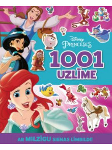 Disney princeses. 1001 uzlīme Ar milzīgu sienas līmbildi! Disney princeses. 1001 uzlīme Ar milzīgu sienas līmbildi!