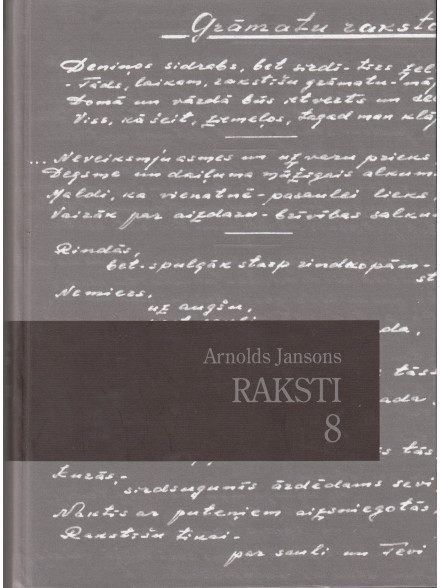 Raksti 8. A. Jansons 