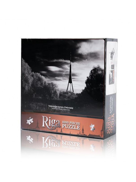 Puzle 1000 SOUL OF RIGA Televīzijas tornis Zaķusalā, 68.2x48.2