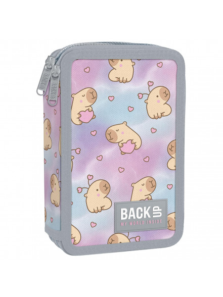 Penālis pildīts ar diviem rāvējslēdzējiem BackUP 8 DW04