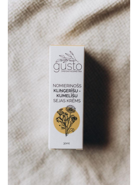 Kliņģerīšu- kumelīšu sejas krēms nomierinošs 30ml