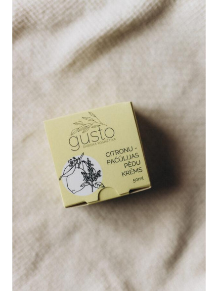 Citronu- pačūlijas pēdu krēms 50ml