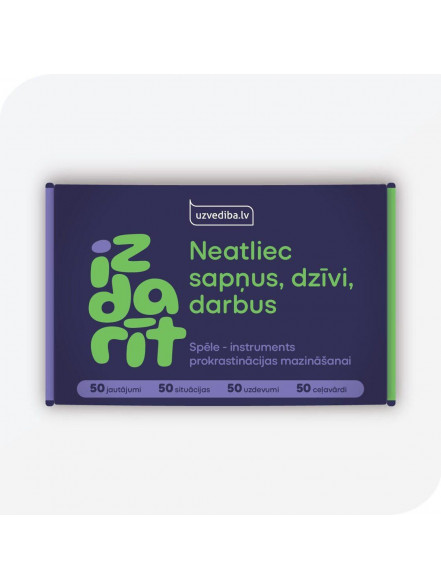Spēle IZDARĪT prokrastinācijas mazināšanai
