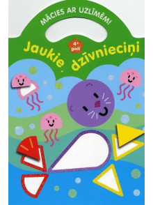 Jaukie dzīvnieciņi 4+ Mācies ar uzlīmēm! Jaukie dzīvnieciņi 4+ Mācies ar uzlīmēm!