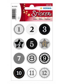 Uzlīmes Herma Decor, Ziemassvētku adventes kalendārs 1.-24, 2 lapas