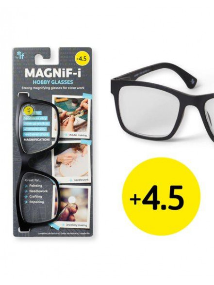 Lasīšanas lēca Magnif-i - Hobby Glasses +4.5