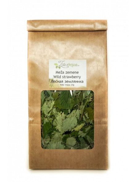 Meža zemeņu lapas BIO, 25g