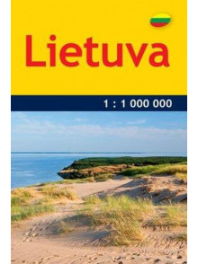 Lietuvas mazā autoceļu karte 1:1 000 000