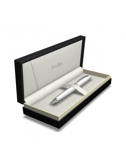 Ballpoint pen SCRIKSS Noble 35 Matt Chrome CT