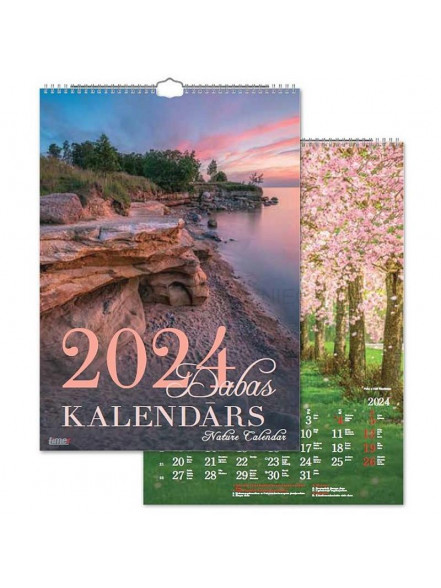 K/2024 Kalendārs Dabas