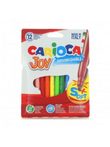 Flomasteri Joy 12.krāsas CARIOCA