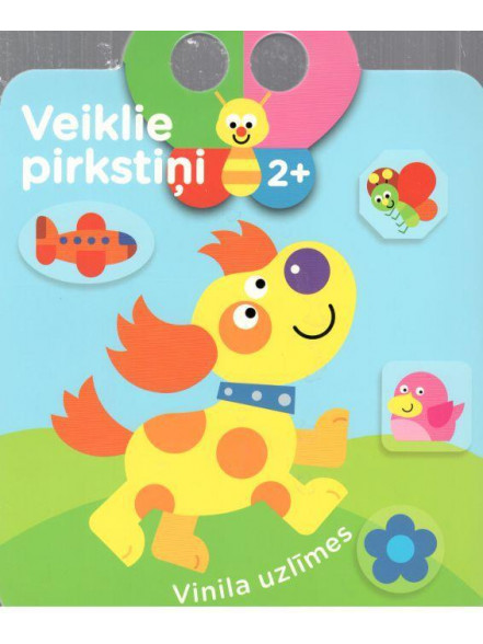 Veiklie pirkstiņi. Kucēns 2+ Vinila uzlīmes Veiklie pirkstiņi. Kucēns 2+ Vinila uzlīmes