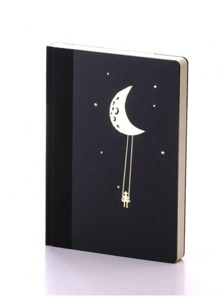 Piezīmju grāmata NATURAL moon
