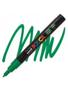 Marķieris ūdens bāzes UNI Posca PC-3M zaļš (6)