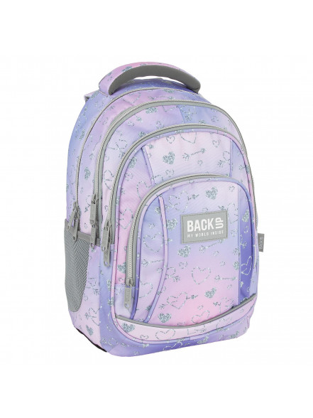 Mugursoma BACKUP 7 MODELIS A 21, 42 x 30 x 20 cm, 880 g, rozā Twinkle