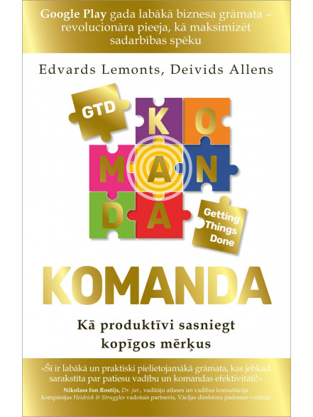KOMANDA: Kā produktīvi sasniegt kopīgos mērķus