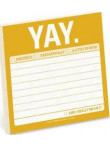 Līmlapiņas - Yay Sticky Note