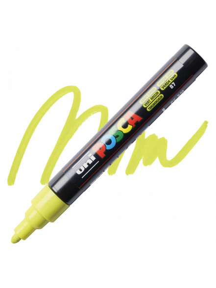 Marķieris ūdens bāzes UNI Posca PC-5M vīnogu zaļš (87)